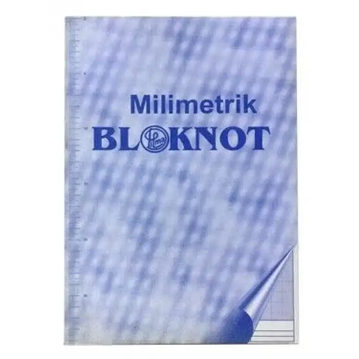 DİLMAN MİLİMETRİK BLOKNOT A4 MAVİ