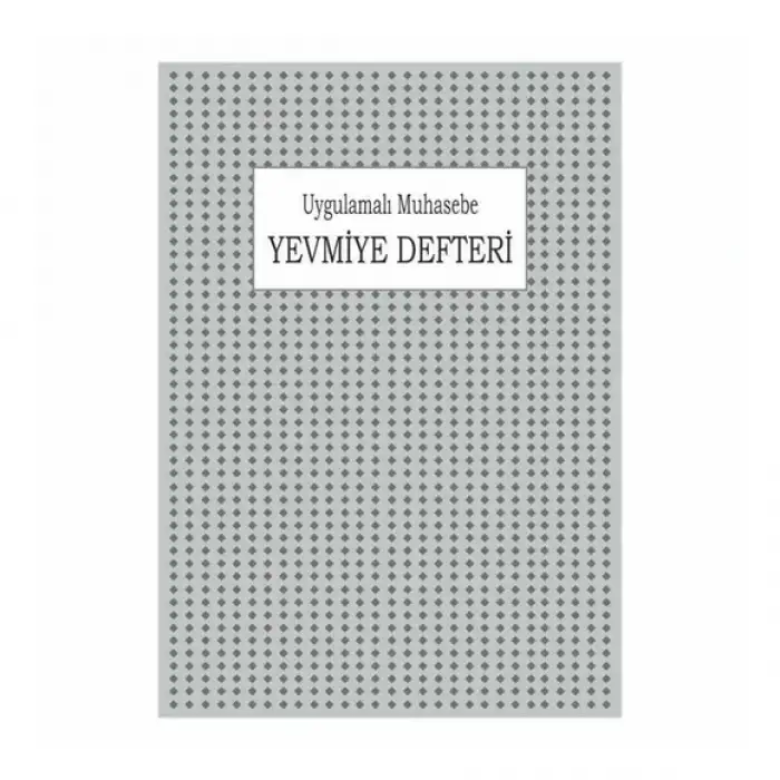 DİLMAN YEVMİYE DEFTERİ UYGULAMALI KARTON KPK