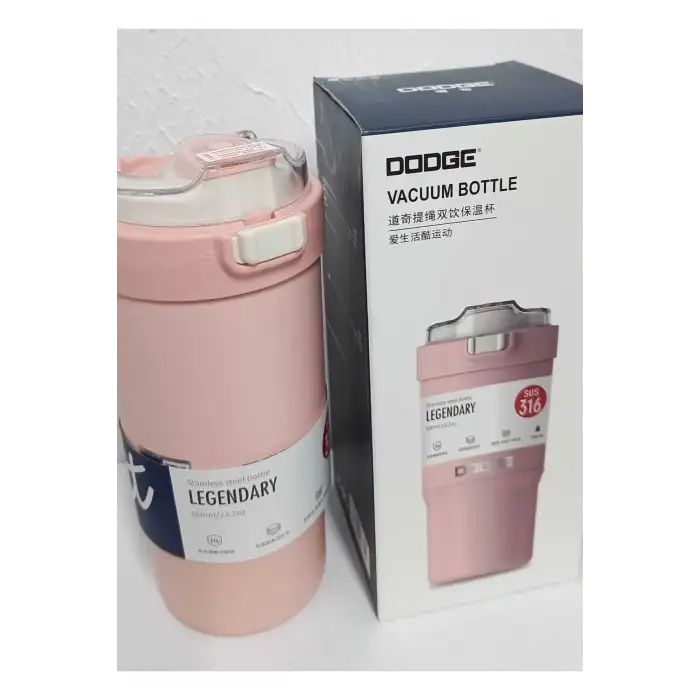 DODGE DB-23684-S VACUUM FLASK ÇELİK TERMOS MATARA 660 ML
