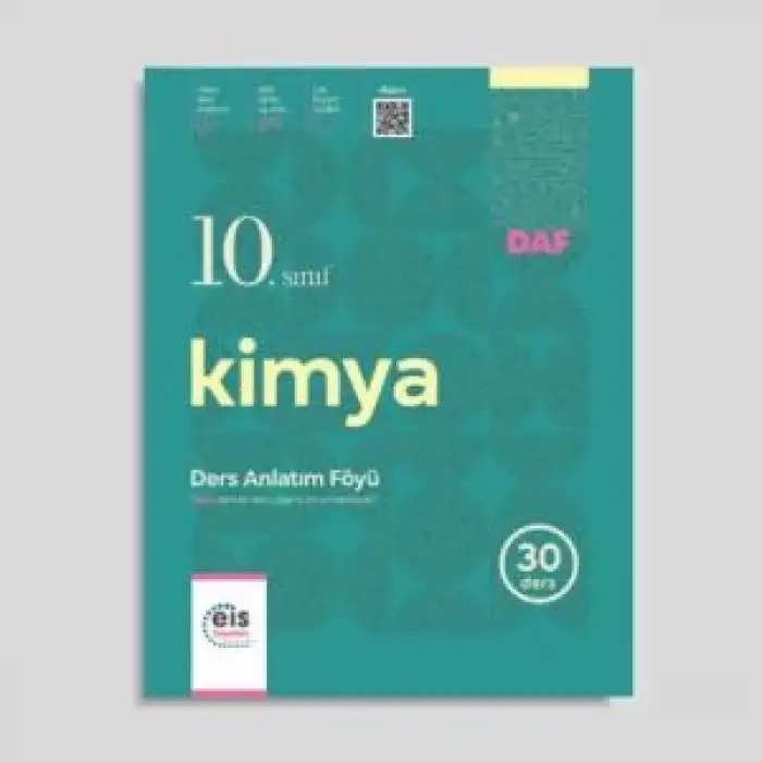 EİS 10.SINIF DAF KİMYA