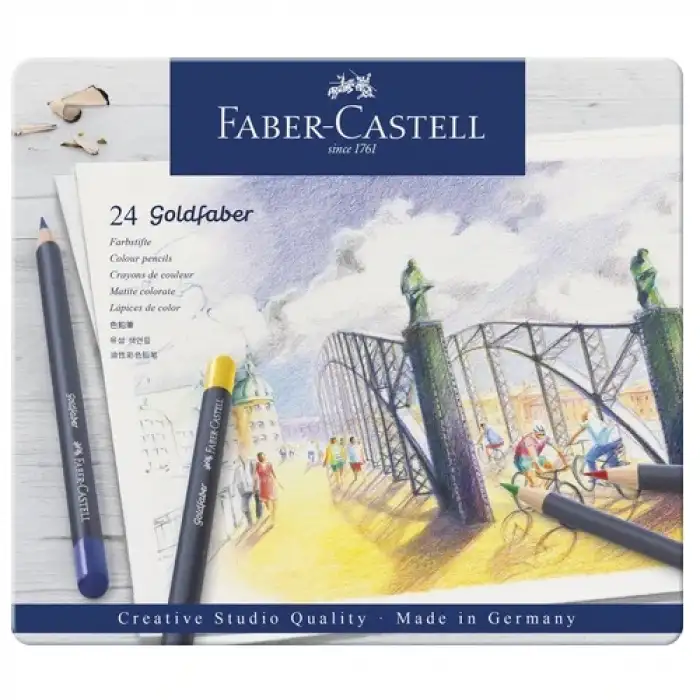 Faber-Castell Boya Kalemi Goldfaber 24lü