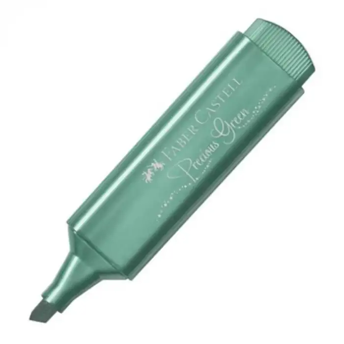 Faber-Castell Fosforlu Kalem 46 Metalik Yeşil