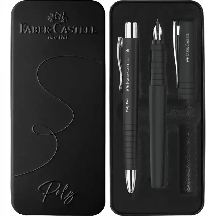 FABER POLYBALL HEDİYE SETİ SİYAH