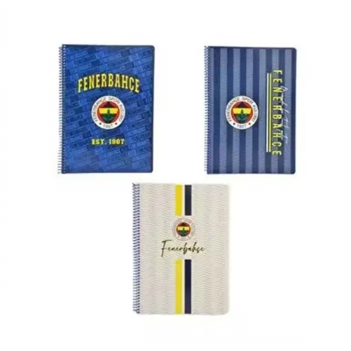 Fenerbahçe Karton Kapak SPR. A4 72 YP. Kareli Defter