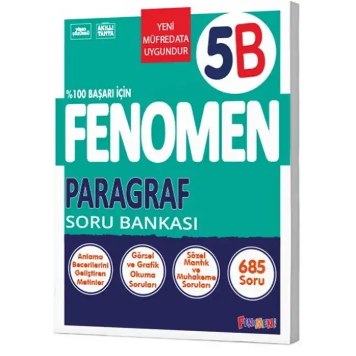 FENOMEN 5.SINIF PARAGRAF B SORU BANKASI