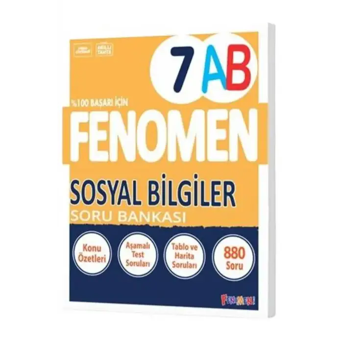 FENOMEN 7.SINIF SOSYAL (A/B) SORU BANKASI
