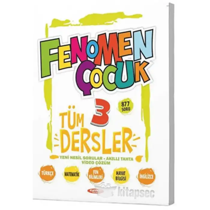 Fenomen Çocuk 3 Tüm Dersler Kurmay ELT