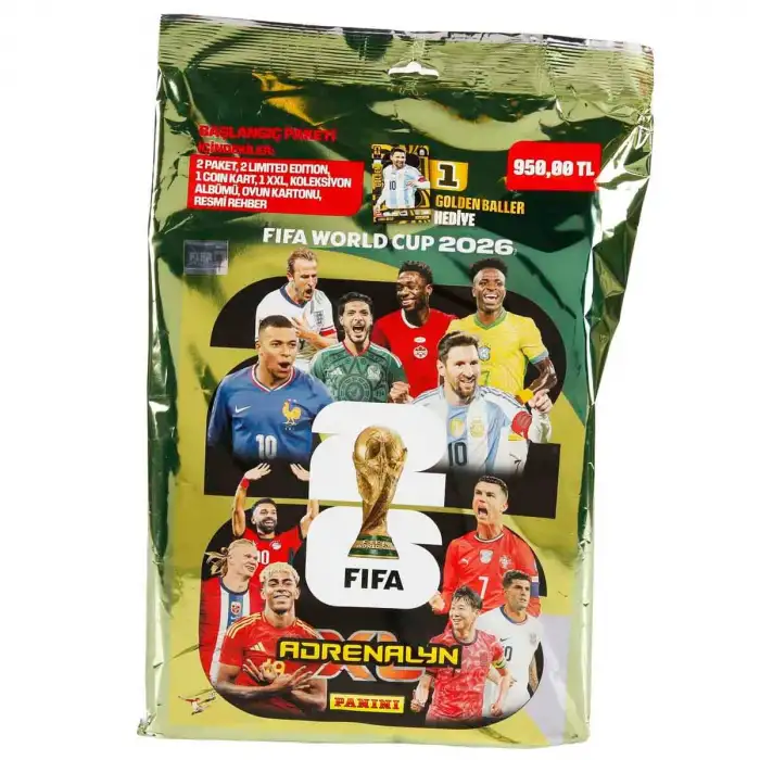 FIFA World Cup 2026 Adrenalyn XL Başlangıç Paketi