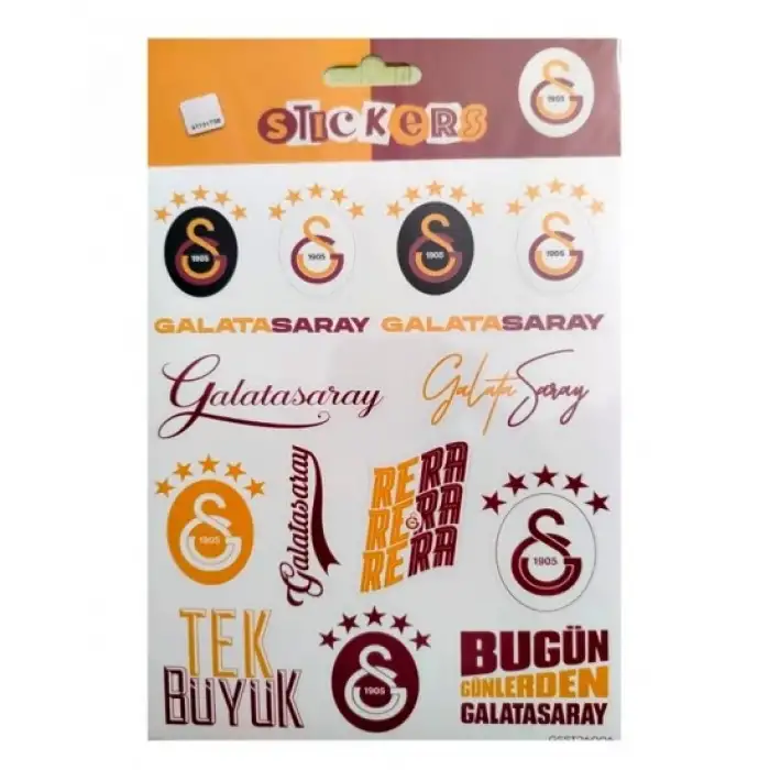 GALATASARAY GSST26006 5 YILDIZ STİCKER SETİ