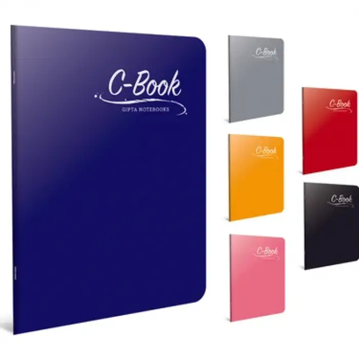 GIPTA DEFTER C BOOK A4 TEL DİKİŞ PP KAPAK 40 YP. KARELİ 6898
