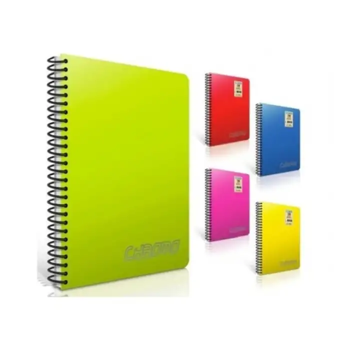 GIPTA DEFTER CHROMO A5 SPİRALLİ PP KAPAK 60 YP.DÜZ 2001