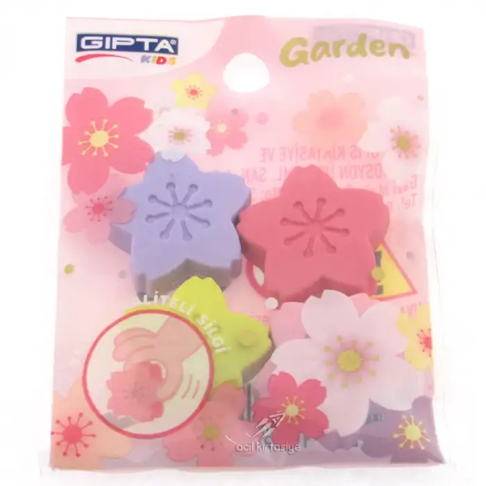 GIPTA SİLGİ - GARDEN MİNİ 4LÜ PAKET