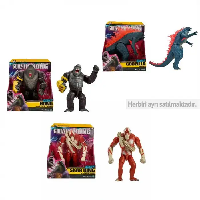 GODZILLA VE KONG DEV AKSIYON FIGUR 28CM-35550