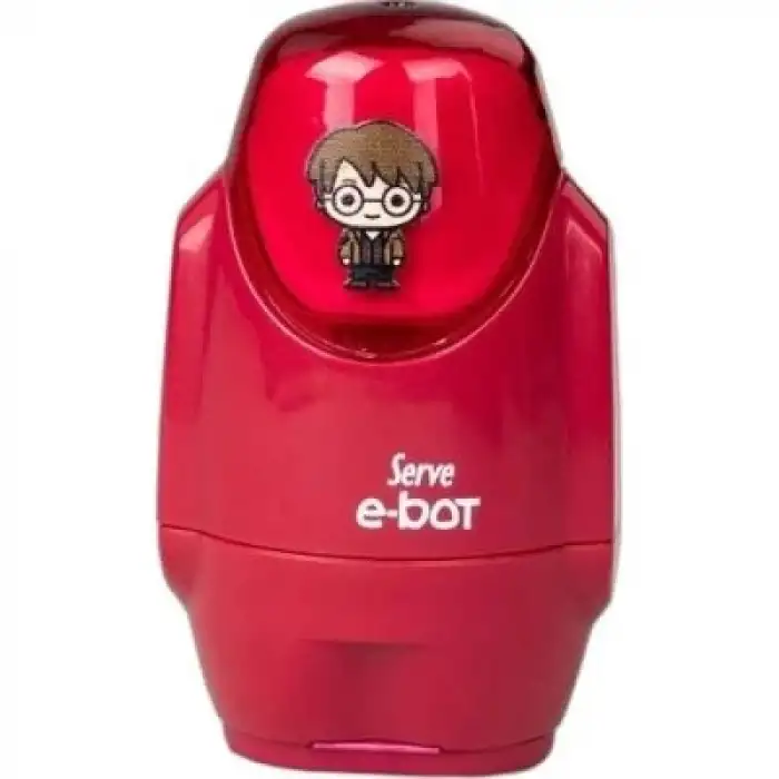HARRY POTTER SERVE E-BOT SİLGİLİ KALEMTRAŞ FUŞYA