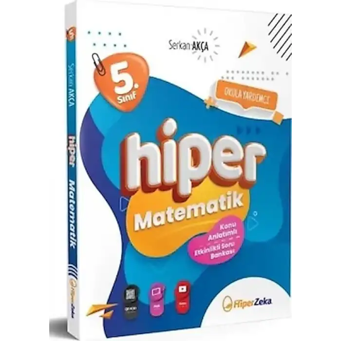 Hiper Zeka Yayınları 5. Sınıf Hiper Matematik Konu Anlatımlı - Etkinlikli Soru Bankası