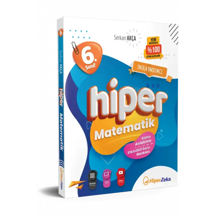 Hiper Zeka Yayınları 6. Sınıf Hiper Matematik Konu Anlatımlı & Soru Bankası