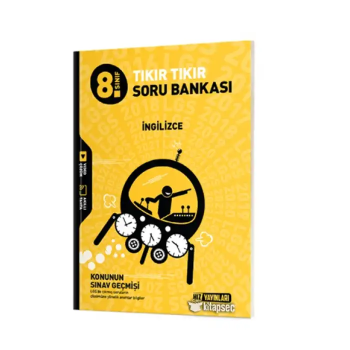 HIZ 8. SINIF İNGİLİZCE TIKIR TIKIR SORU BANKASI