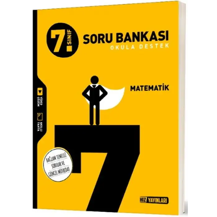 HIZ YAYINLARI 7.SINIF MATEMATİK SORU BANKASI