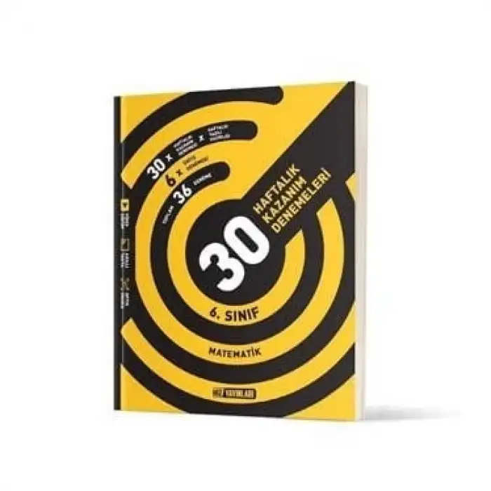 HIZ6 MATEMATİK 30 HAFTALIK DENEME YENİ