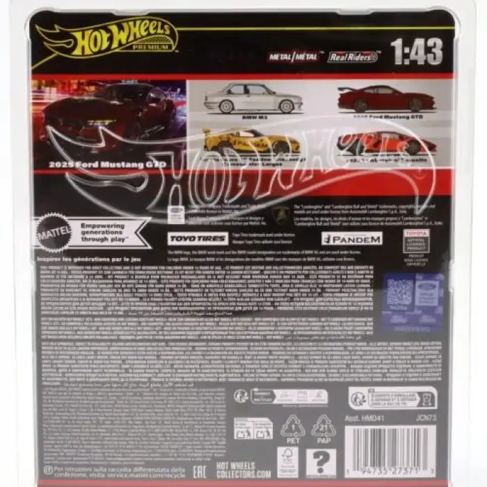 HOT WHEELS 1:43 PREMIUM ARABALAR 2025 FORD MUSTANG GTD