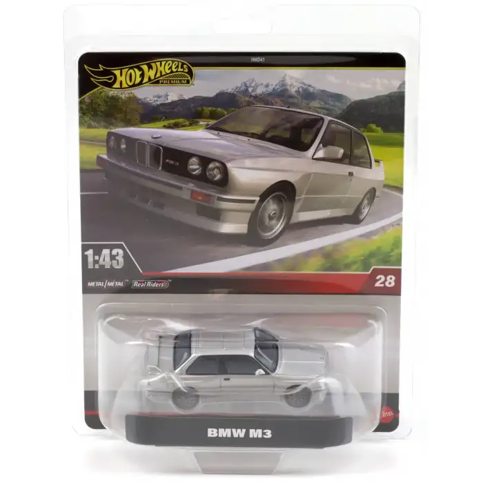HOT WHEELS 1:43 PREMIUM ARABALAR BMW M3 E30