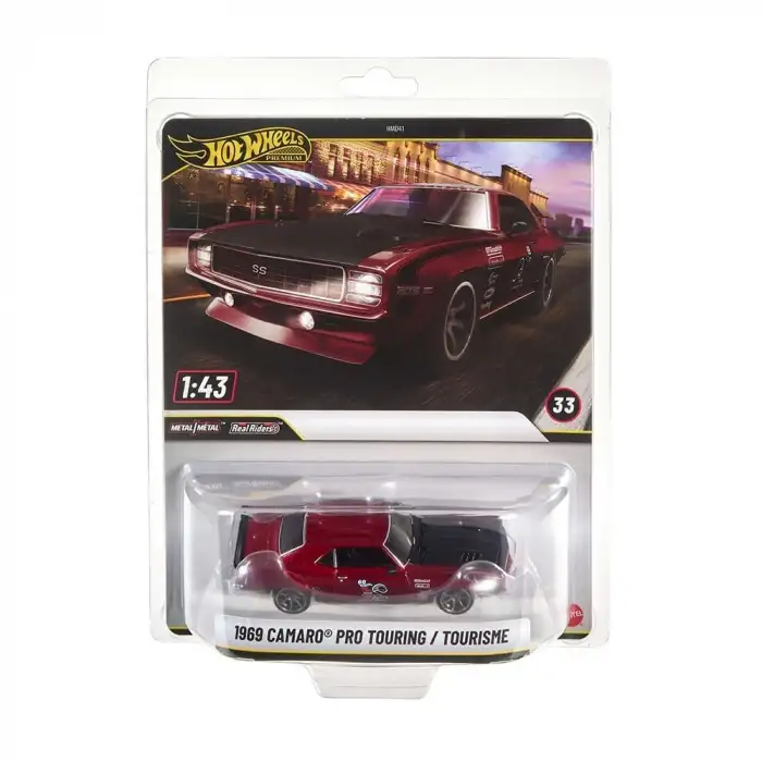 Hot Wheels 1:43 Premium Araba 1969 Camaro Pro Touring HMD41-JCN76