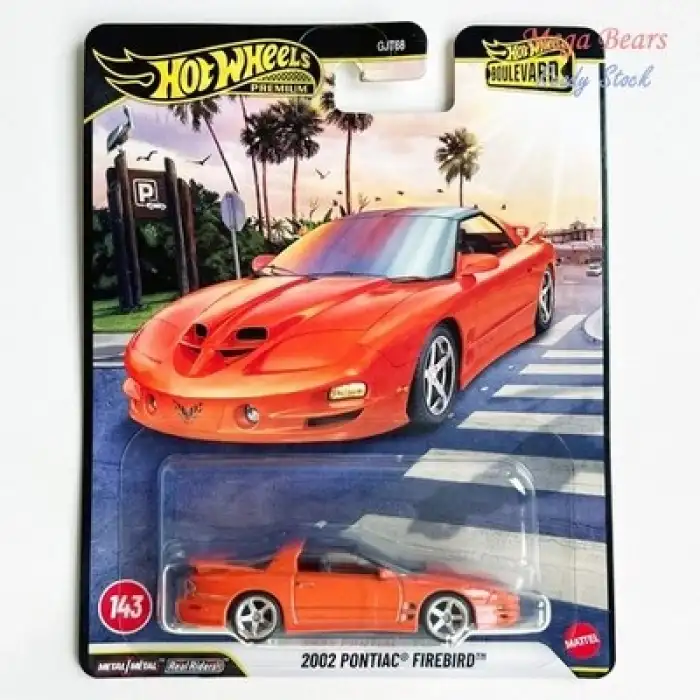 HOT WHEELS PREMİUM BOULEVARD 143 2002 PONTIAC FIREBIRD