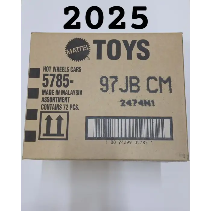 HOTWHEELS 72Lİ KARTON KUTU 97JB CM 2025