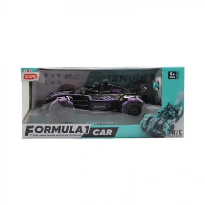 IŞIKLI UZAKTAN KUMANDALI VE BUHARLI FORMULA 1 ARAÇ