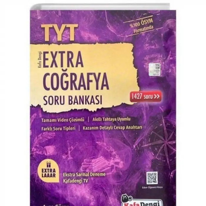 Kafa Dengi Yayınları TYT Coğrafya Extra Soru Bankası