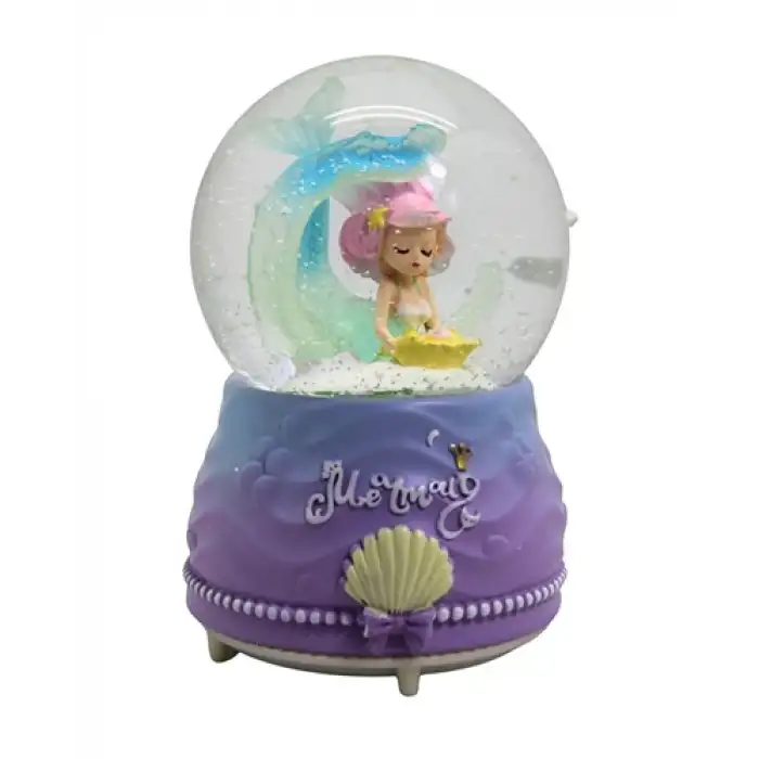 KAR KÜRESİ ORTA BOY DENİZ KIZI