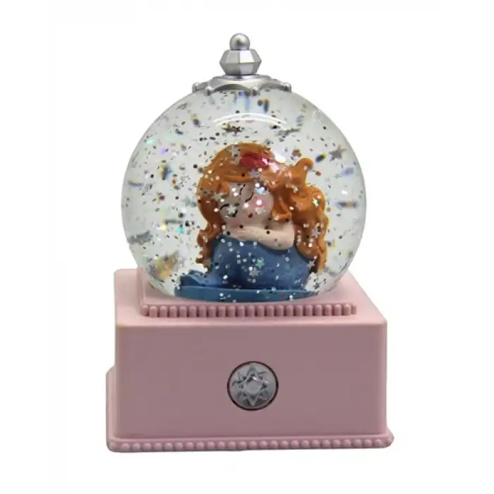 KAR KÜRESİ ORTA BOY DOKUNMATİK MİNİK KIZ