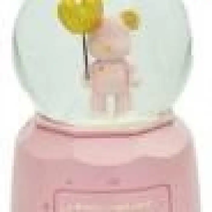 KAR KÜRESİ ORTA BOY IŞIKLI BEAR STAR