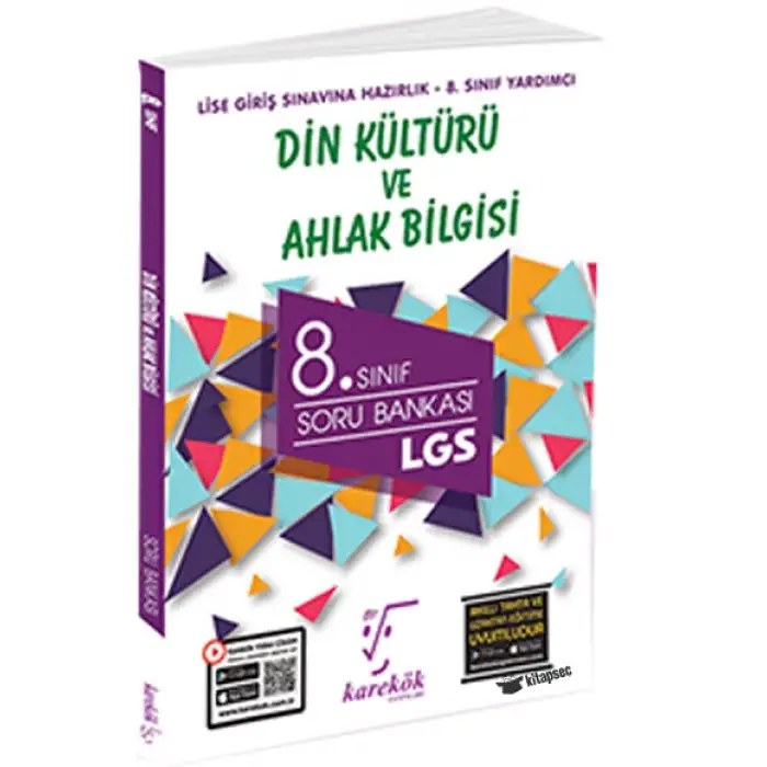 KAREKÖK 8.SINIF LGS DİN KÜLTÜRÜ VE AHLAK BİLGİSİ SORU BANKASI