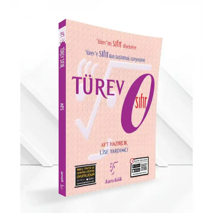 Karekök Yayınları AYT Türev Sıfır