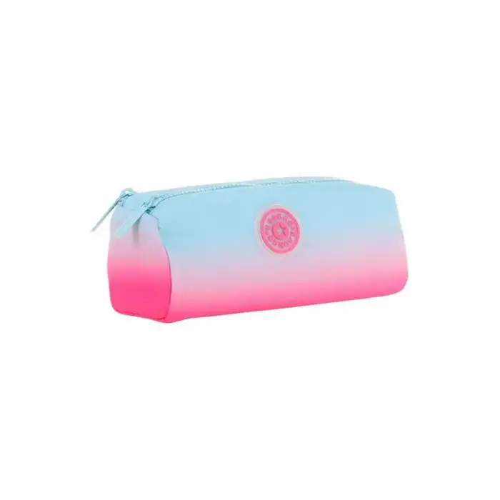 KAUKKO RAİNBOW DUAL KALEM ÇANTASI (BLUE) K2708