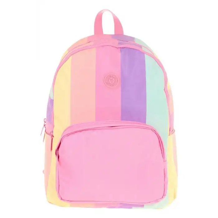 KAUKKO RAİNBOW SIRT ÇANTASI (LİNE PİNK) K1802