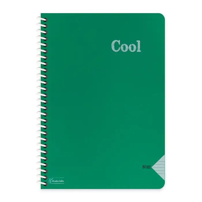 KESKİN DEFTER COOL A5 SPİRALLİ PP KAPAK 96 YP. KARELİ 450732-99