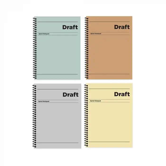KESKİN DEFTER DRAFT 17x24 HAFİF KAĞIT SERT KARTON KAPAK 80 YP. KARELİ 410522