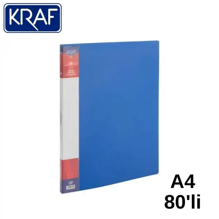 KRAF SUNUM DOSYASI 80Lİ F80AK MAVİ