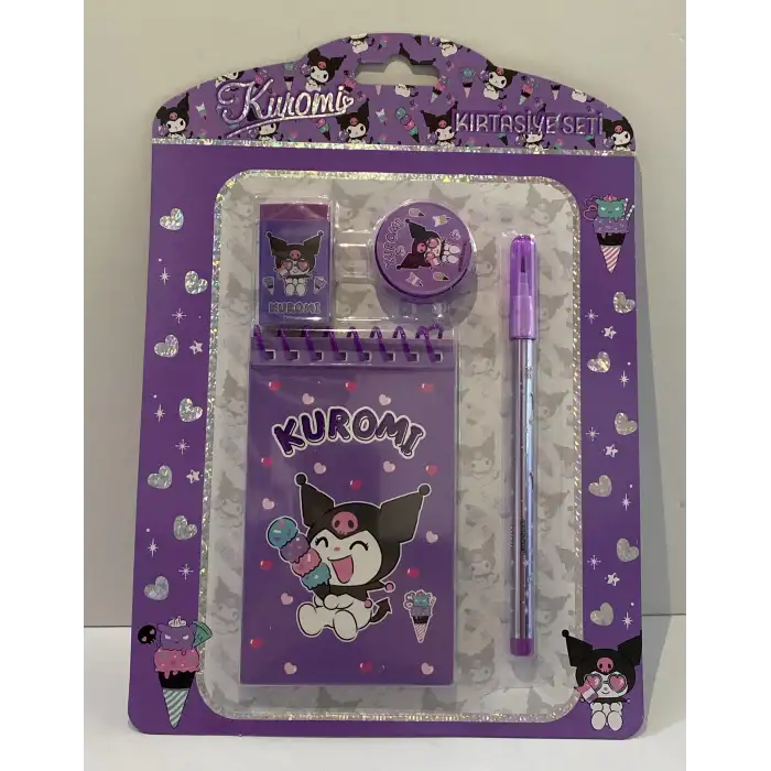 KUROMİ  KIRTASİYE SETİ 4 LÜ 590207