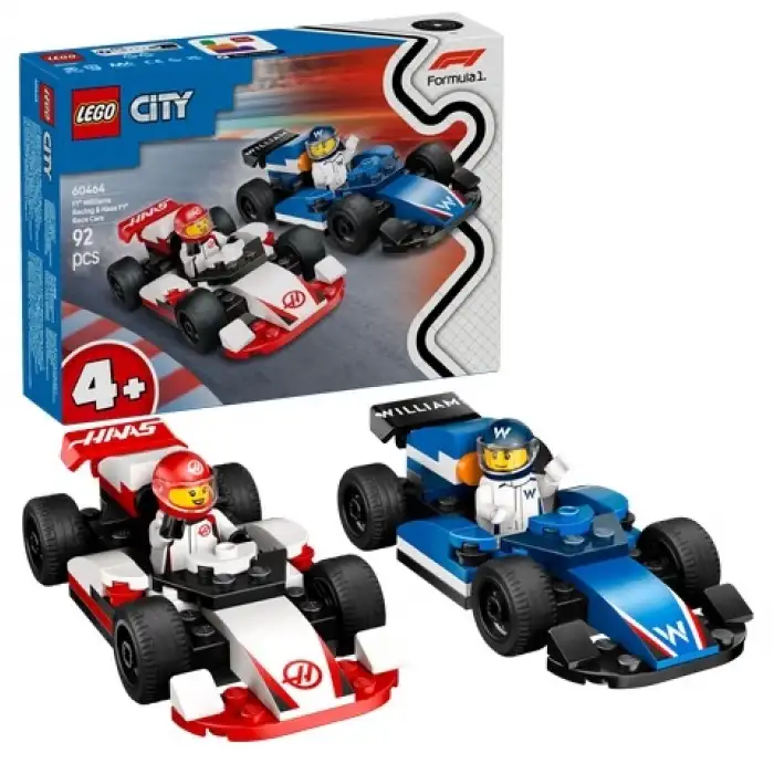 LEGO CITY F1 WILLIAMS VE HAAS 60464