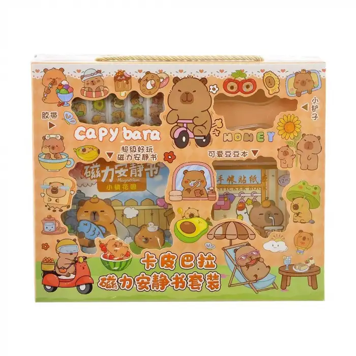 LİLAMOR STICKER VE BANT SET CAPPYBARA LLM-ET0101-CB01