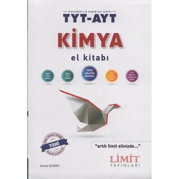 LİMİT KİMYA EL KİTABI