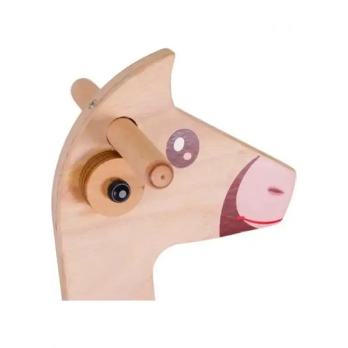 Mars Factory Sesli Ahşap Sallanan At