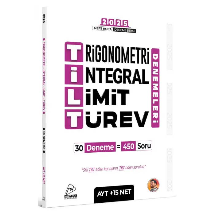 Mert Hoca 2025 AYT TİLT Denemeleri Trigonometri İntegral Limit Türev 30 lu Deneme