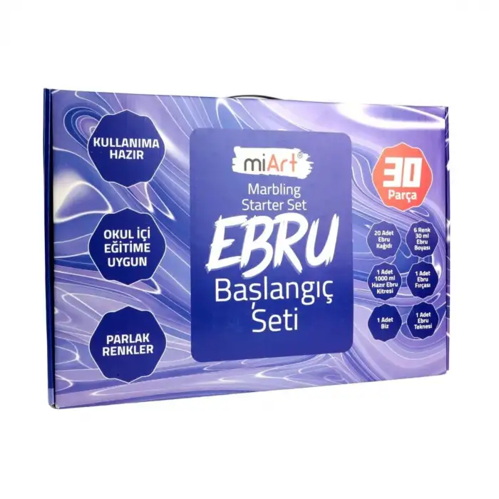 MİART EBRU BAŞLANGIÇ SETİ 6 RENK (MES6)