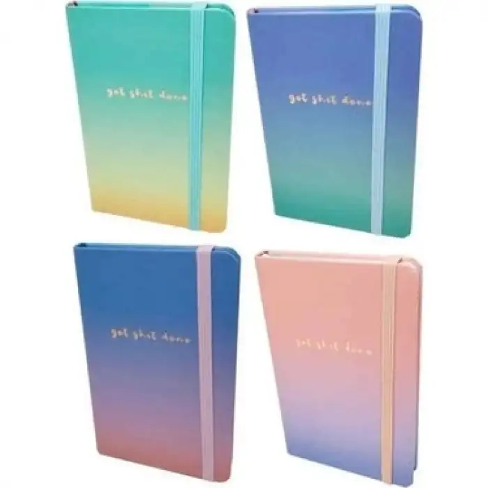 MİKRO A6-04 İKİ RENK GEÇİŞLİ A6 NOT DEFTERİ ÇİZGİLİ 80YP