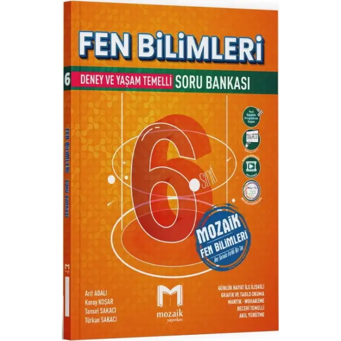 MOZAİK 6 FEN BİLİMLERİ SORU BANKASI