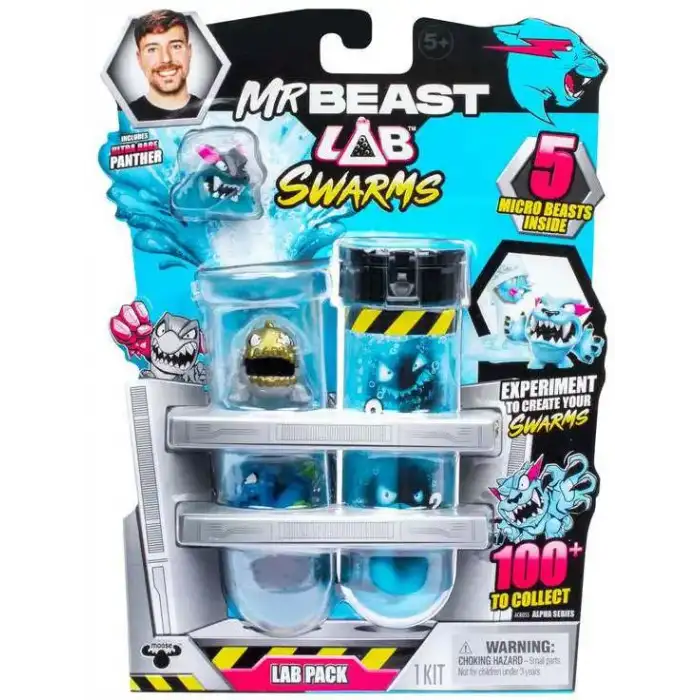 MR BEAST LAB SWARMS 5 LAB PACK COFFRET LABO
